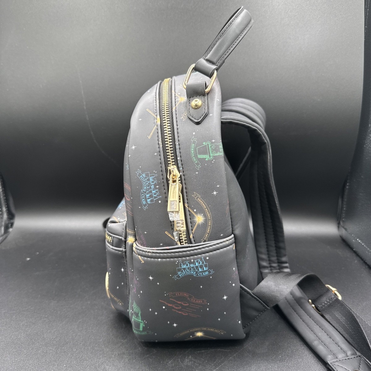 Harry Potter Hogwarts Classes Allover Print Mini Backpack Her Universe Harry Potter Hogwarts Classes Allover Print  main image 3