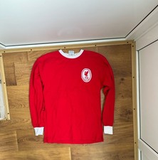 RETRO REPLICA MEN'S FC 1LIVERPOOL 1962/1969 SOCCER FOOTBALL SHIRT JERSEY SIZE M