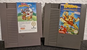 2 NES Classics Panic Restaurant&the Flinstones The Surprise at the Dinosaur Park