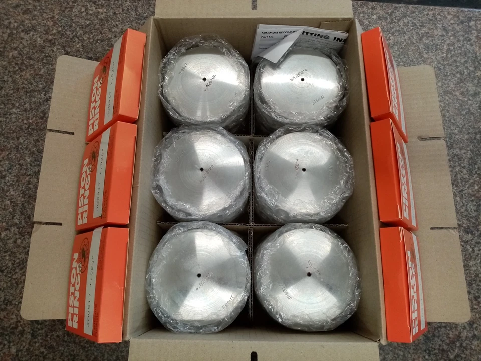 Juego de pistones Armstrong Siddeley Star Sapphire 4L 1958-60 std/020"/030"/.8mm/060" Foto 2 de 4