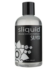 Sliquid Silver Silicone Lubricant Glycerine & Paraben Free