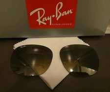 Ray Ban NEW RB2203 100 UV Brown Gradient Glass Authentic Replacement Lens 55mm