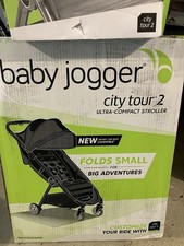 Baby Jogger City Tour 2 Eco Ultra-Compact Travel Stroller Black