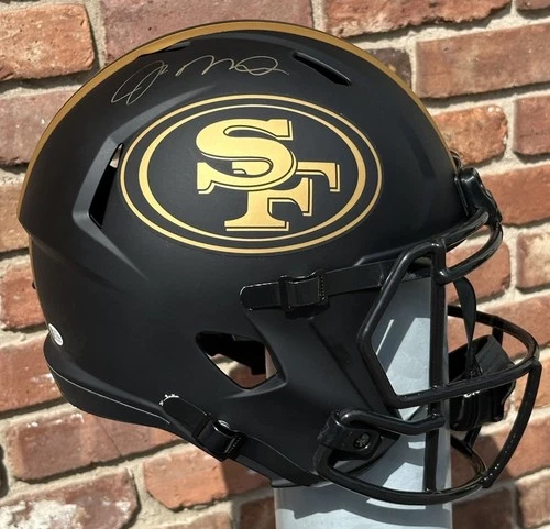 Joe Montana San Francisco 49ers HOFer SIGNED Full Size Football Helmet - Beckett