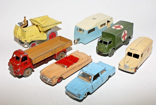 Dinky Vintage Joblot x 7 for Spares or Restore