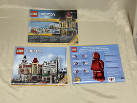 Lego 10243 Creator Expert Parisian Restaurant Instruction Manuals Only