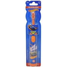 Brush Buddies Hot Wheels Electric Toothbrush, Kids 1 Count Pack of 1 , Red