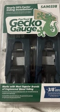 NEW Pactool Siding 3/8" Gecko Gauge Siding Gauges Lp Siding (1-Set Per Package)