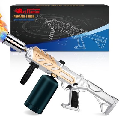 Powerful Propane Torch Gun, Kitchen Grill Torch with Detachable Design, Adjus...