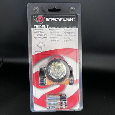 *New *Sealed Streamlight 61050 Trident Multi-Purpose LED Headlamp Flashlight