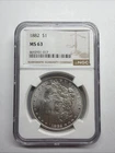 1882 $1 Morgan Silver Dollar NGC MS63 * No Reserve*