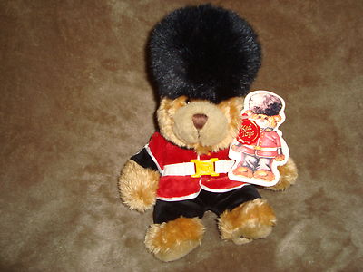 2005 Keel Toys Changing of the Guard Guardsman Teddy Bear 9'' Plush W/Tags