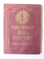 Schellackplatten KATALOG PARLOPHON BEKA 1928/...