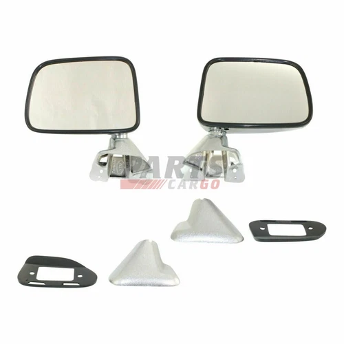New Fits 87 88 89 Toyota 4Runner 2-Door Set Of 2 LH & RH Manual Mirror Chrome