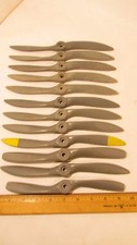 Lot of 12 -10" Nylon Propellers/ Pylons Model Aircraft FOR PARTS/REPAIRS/Hobbies