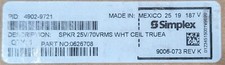 Simplex 4902-9721 Ceiling Speaker (White) - SAME DAY SHIPPING
