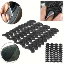 20pcs Rubber Shoe Outsole Repair Pads, Wear-resistant Rubber Back Sticker Soles