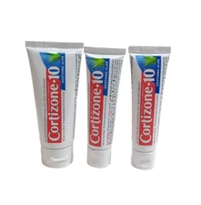 (3) Cortizone•10 Maximum Strength Itch Relief Soothing Aloe 4oz Total Exp 9/26 +