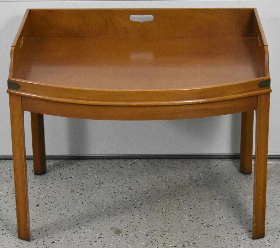 Mesa de centro Kittinger Colonial Williamsburg WA-1042 Chippendale mesa de mayordomo Foto 2 de 4