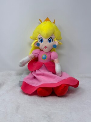 2019 Super Mario PRINCESS PEACH 16" Plush Stuffed Toy by Good Stuff | eBay