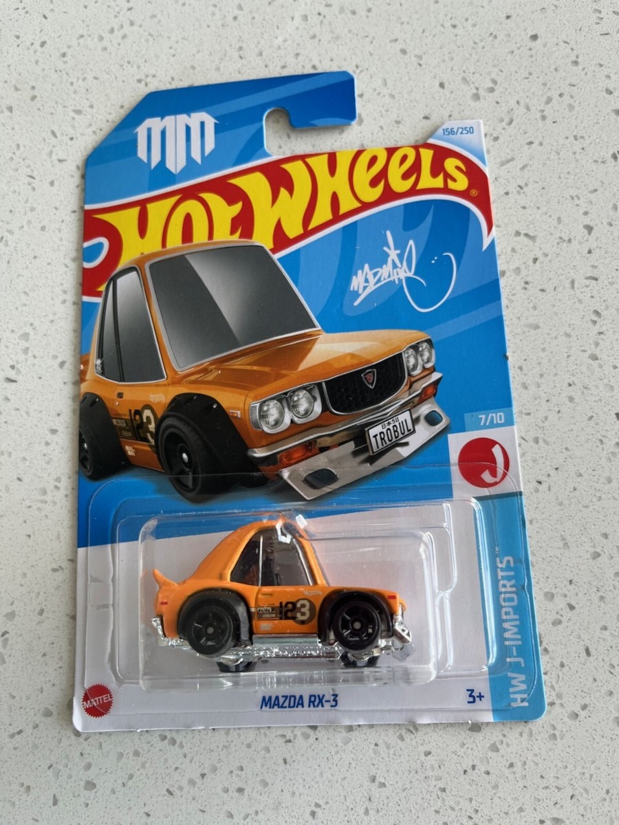 Hot Wheels 2024 Mainline H Case J-Imports Mazda RX-3 Mad Mike