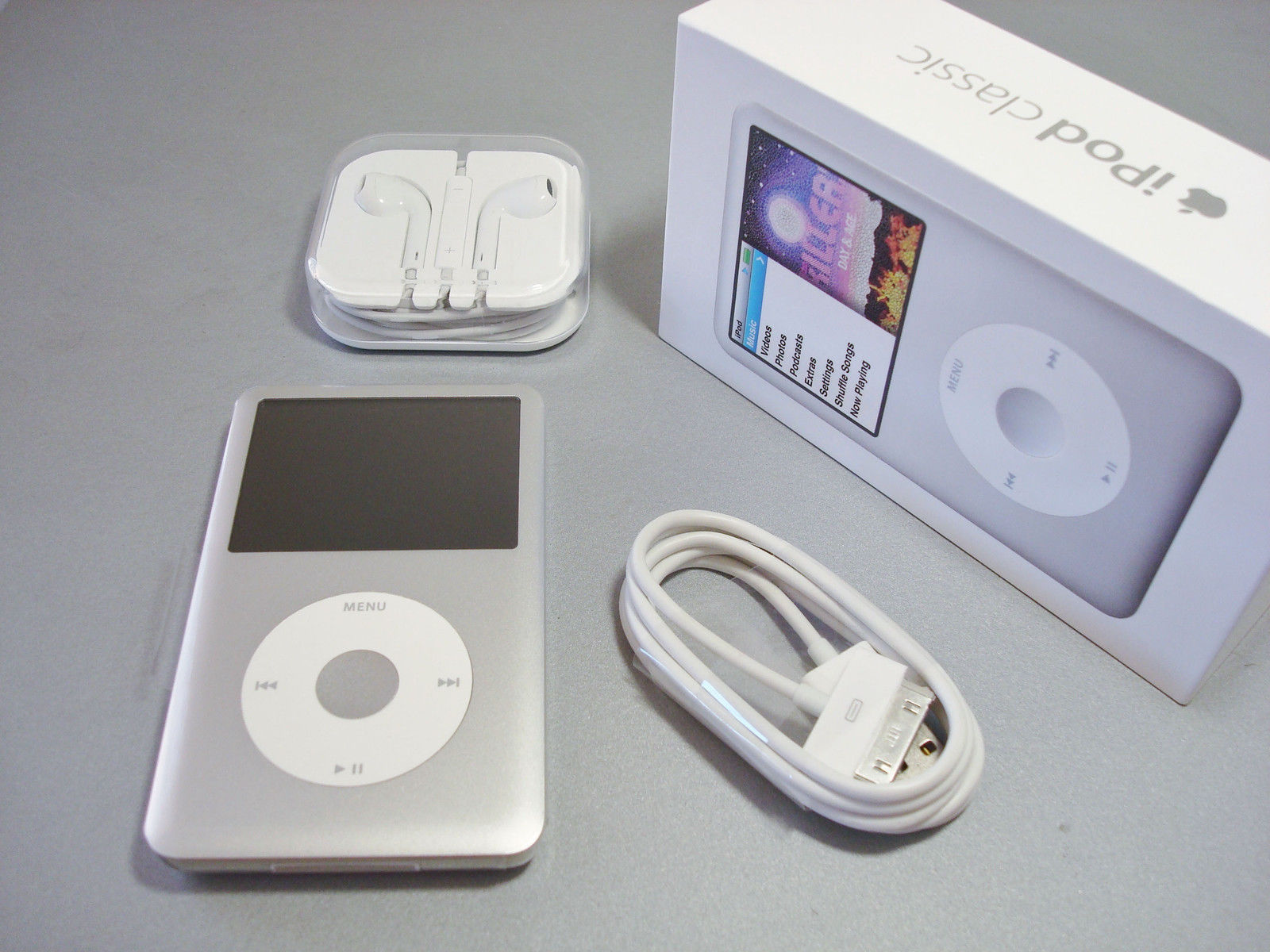 Apple Ipod Classic 7th Generation Silver 160 Gb For Sale Online Ebay
