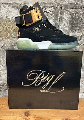EWING 33 HI X BIG L 1BM01038-016 BLACK/GOLD/ICE New In Box EWING 33 HI X BIG L 1BM01038-016 BLACK/GOLD/ICE New In Box