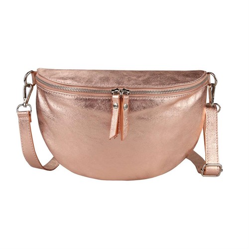 ITAL DAMEN LEDER TASCHE Crossbody Handytasche Schultertasche Bodybag Bauchtasche - Bild 18 von 35