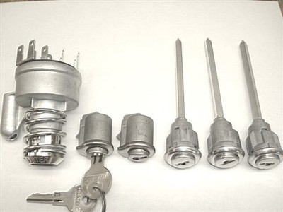 60's -70's Willys Jeepster Commando Door Tailgate Glove Console & Ignition Locks