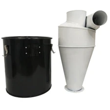 Cyclone Dust Collector with Visible Barrel Cyclone Separator Cyclone Kit 13.2Gal