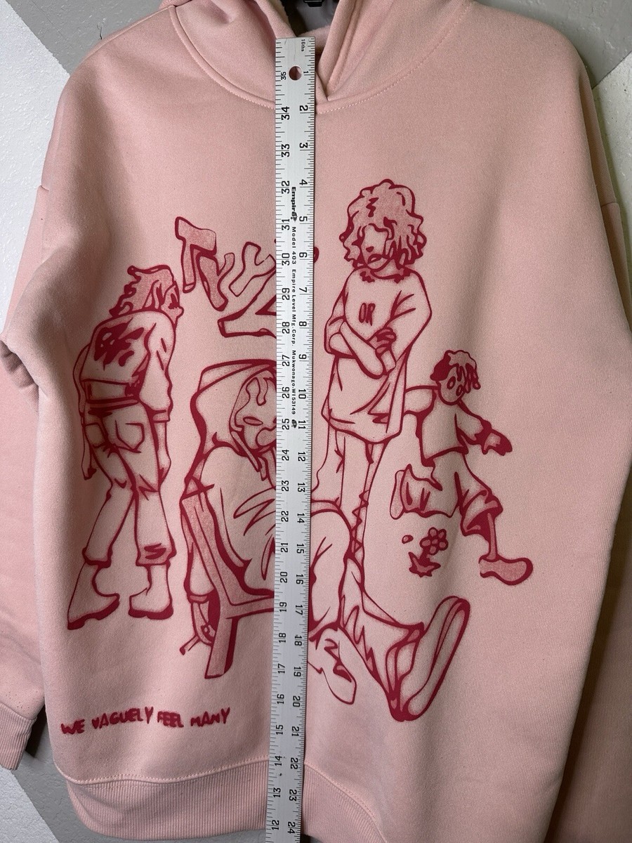 Women's TYYZ WE VAGUELY FEEL HANY Graphic Print Hoodie Sweatshirt