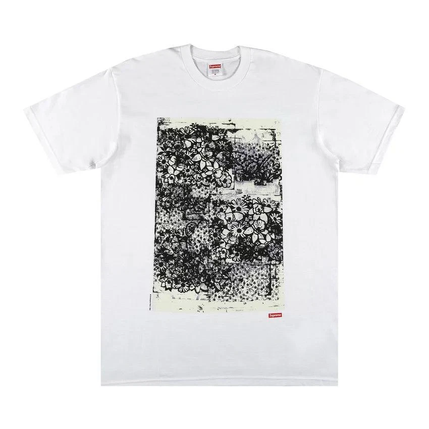 Tee shirt blanc Supreme Christopher Wool 1995 taille XL