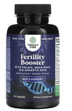 Nature's Craft 90Ct Mens Male Fertility Booster Supplement Folate Maca Exp