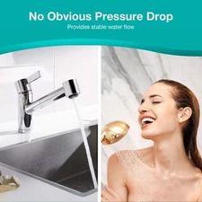 10" x 4.5" Whole House Sediment Water Filter, SimPure 5 Micron 10-inch Big Water