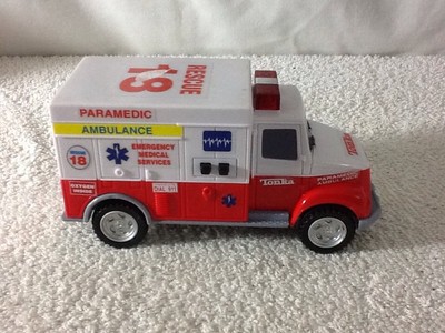 diecast ambulance with working lights