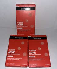 3 Neutrogena Stubborn Acne Ultra-Thin Blemish Patches-24 Count NEW