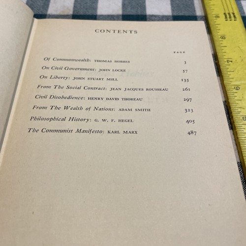 The World's Great Thinkers Man and the State The Political Philosophers 1947 HB - Bild 10 von 13
