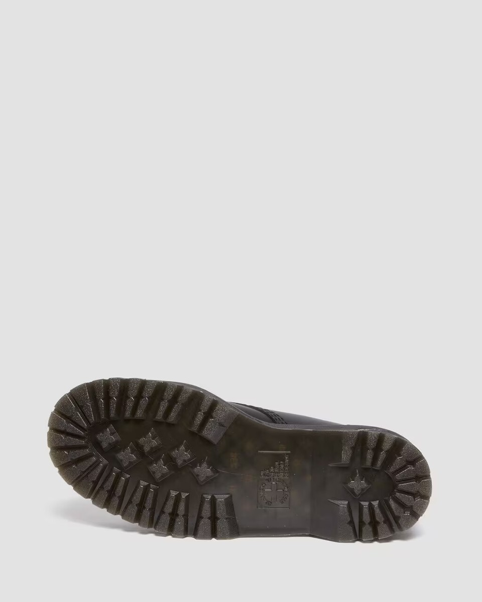 Dr Martens Vegan 8053 Felix Quad Mono Black Platform Leather