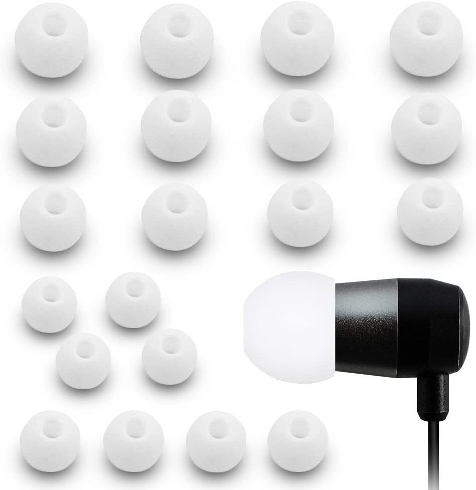 MMOBIEL 10 Pares Puntas de Goma/Juego de Auriculares de Silicona Compatible con