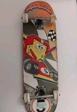 SpongeBob SquarePants Variflex 5 Skateboard Deck 27” 2005 Viacom International 