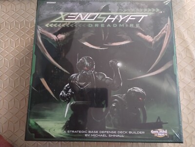 Xenoshyft Dreadmire Board Game CMON Co-Op Deck Builder Sci-Fi Strategy New NIS