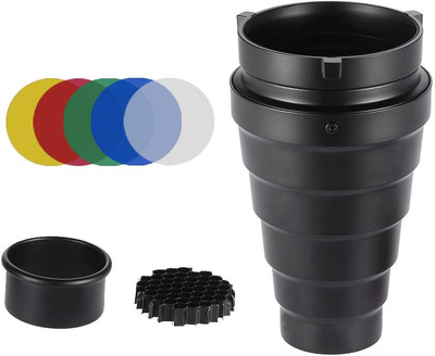 Photographic Lighting Monolights Bowens Mount Snoot Optical Snoot Metal Conical 