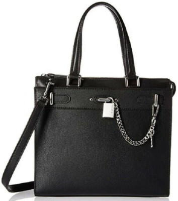Calvin Klein Roxy Leather Tote Black Brand New in Protective Wrap | eBay