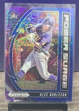 2020 PRIZM DRAFT PICKS ALEC BURLESON POWER SURGE BLUE MOJO #PDP174