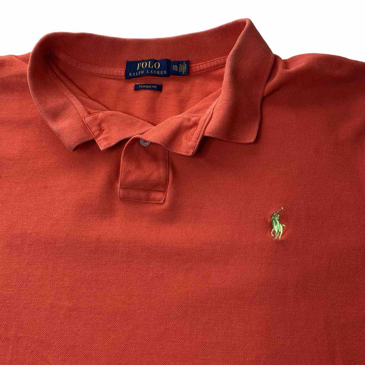 Polo Ralph Lauren Men's Classic-Fit Mesh Red Polo Shirt XXL TTG