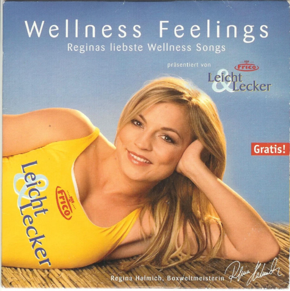 CD Wellness Feelings Regina Halmichs liebste Wellness-Songs Promo by Frico Käse