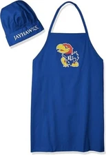 Kansas Jayhawks - College Team Apron & Chef Hat by PRO SPECIALTIES GROUP INC.
