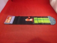 Super Mario Bros. Nintendo NES Design Sublimated Socks NEW Fire Piranha Plant