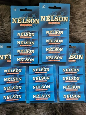 ***ZIGARETTENDREHPAPIER Nelson 8x200 BLATT = 1600 BLATT***