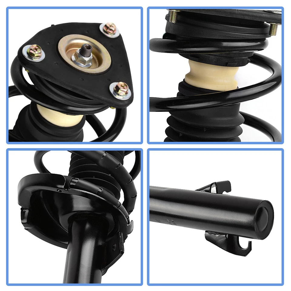 2pc Front Shocks Struts Coil Spring Assembly For 2004-2013 Mazda 3 06-10 Mazda 5 - Image 2 of 4